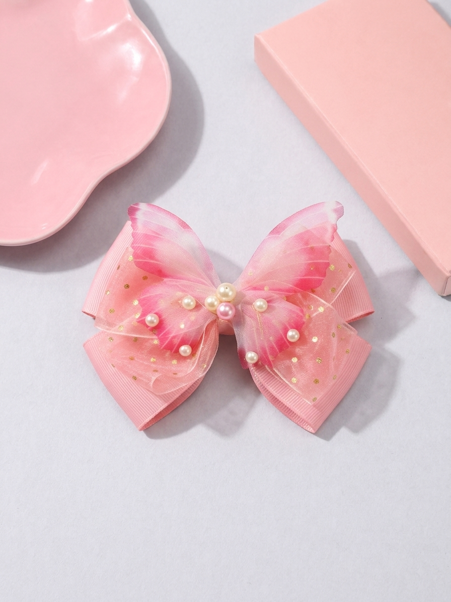 Butterfly Bow Clip-Large