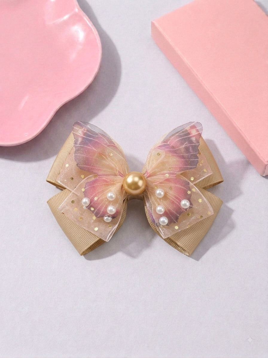 Butterfly Bow Clip-Large