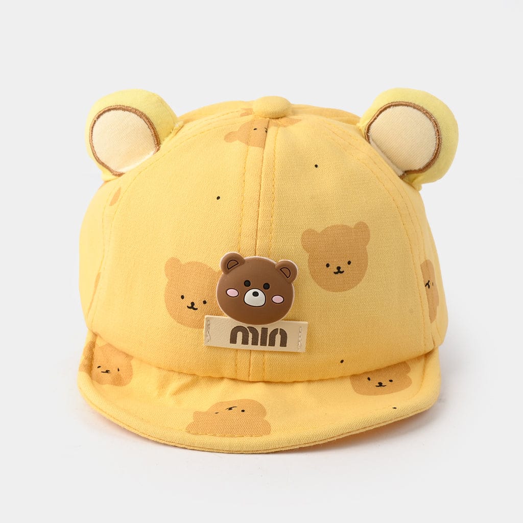 Infant Baby Cap-Yellow