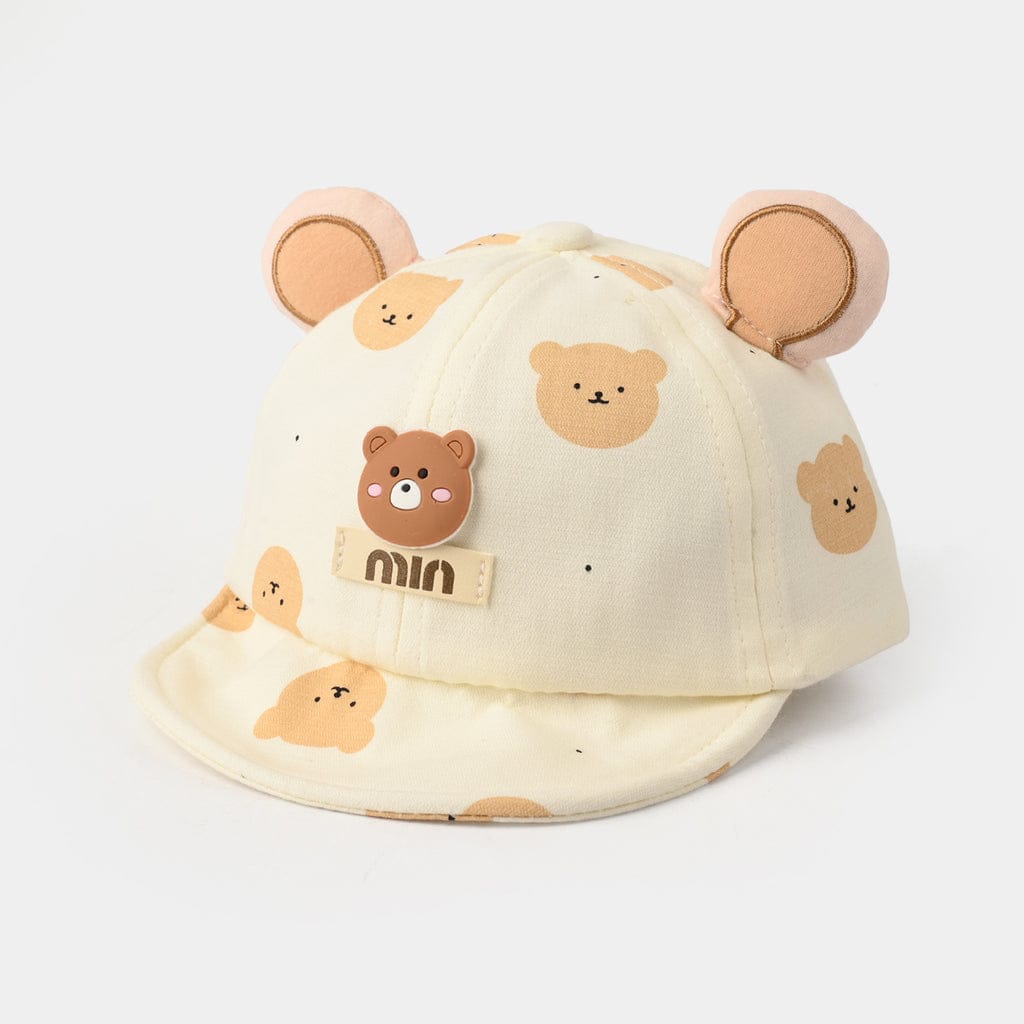 Infant Baby Cap-White