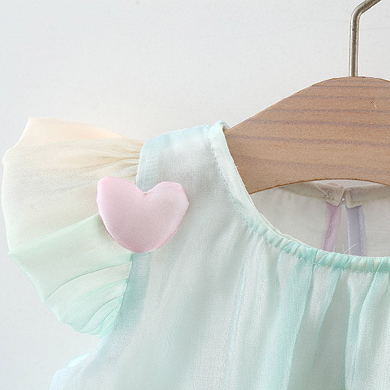Girls Formal dress-Plushy hearts