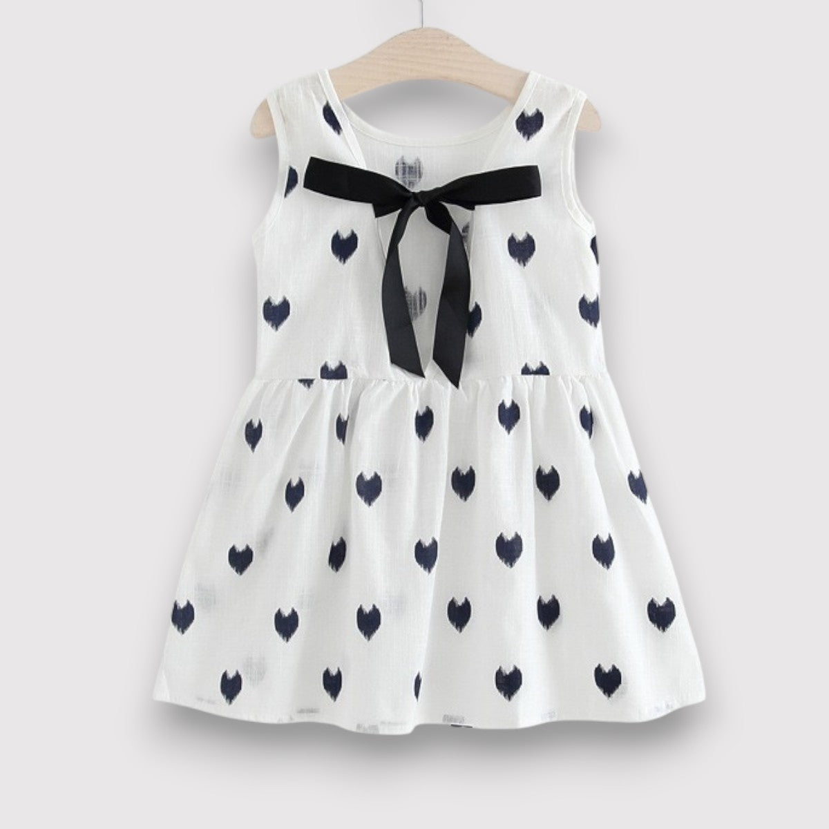 Girls Summer Frock-Hearts