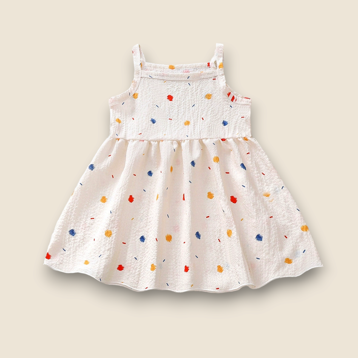 Girls Summer dress-Colorful