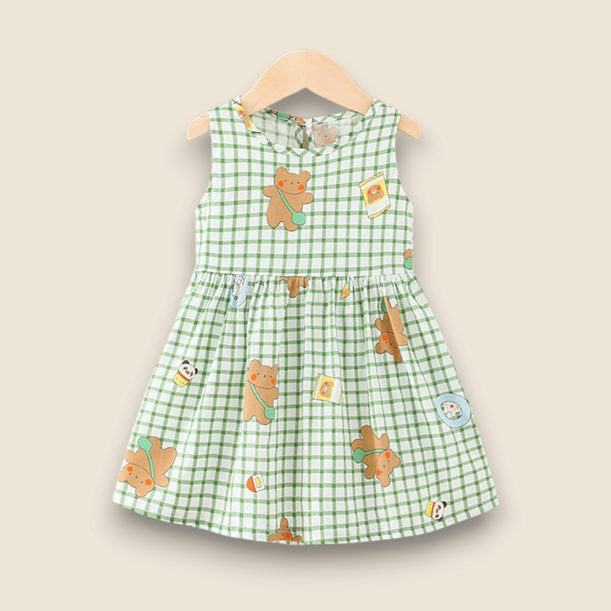 Girls Summer dress- Bears