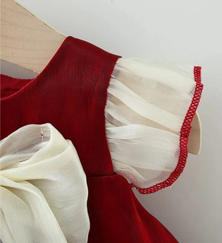 Girls formal dress-Maroon
