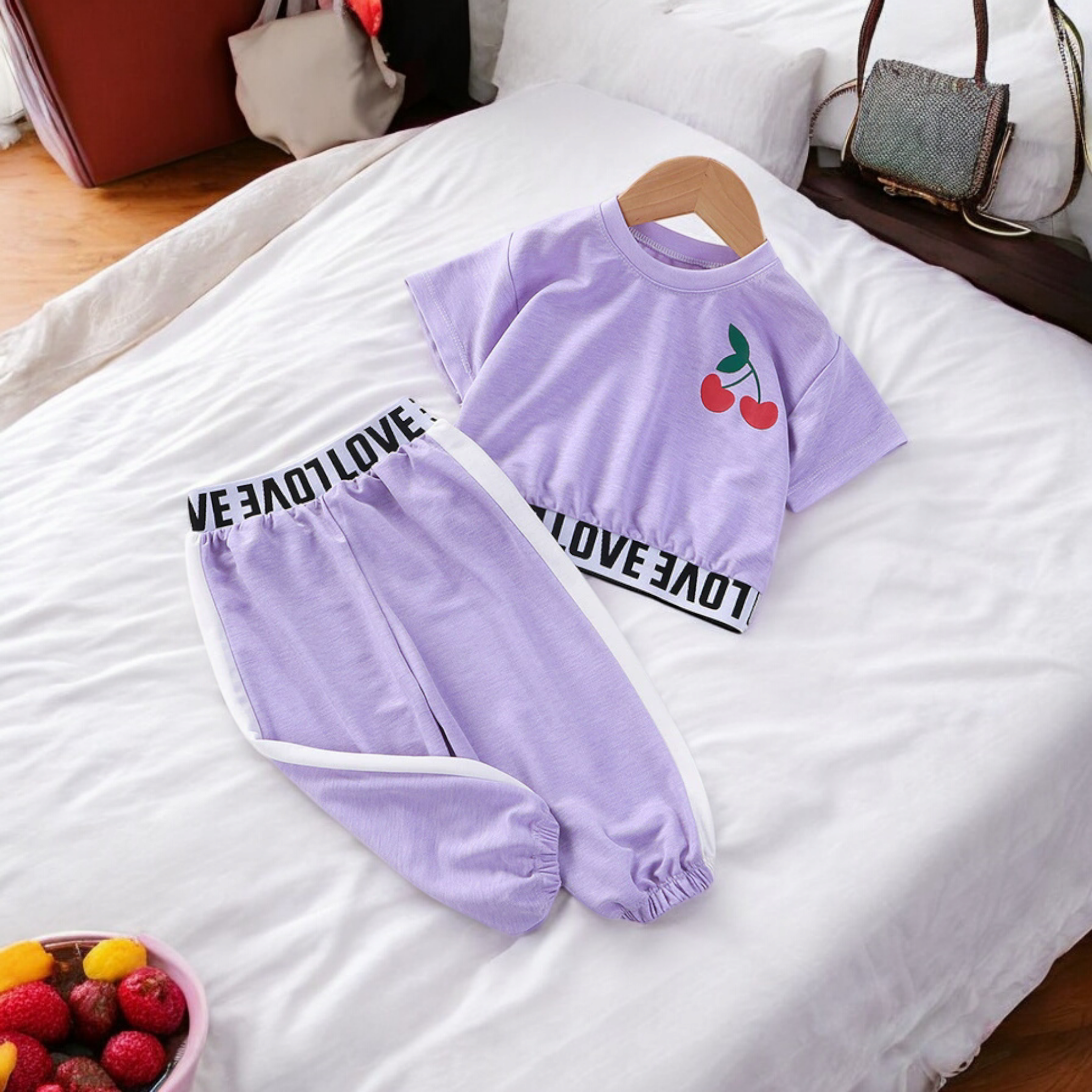 Girls Formal Summer set-Lilac