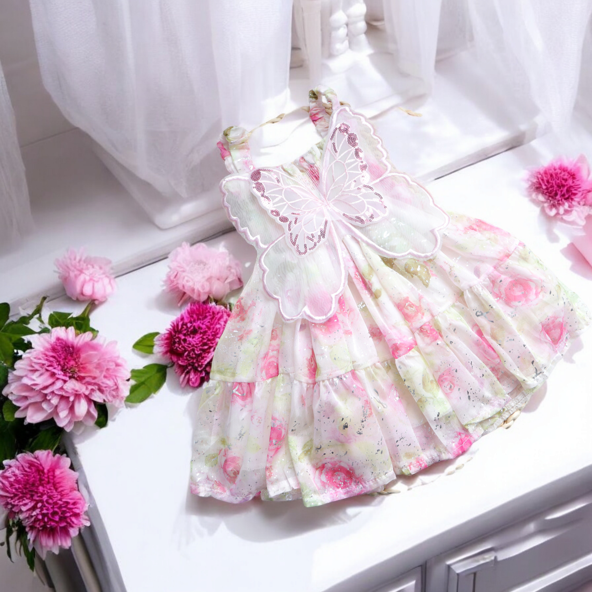 Girls Formal dress-Flower Princess
