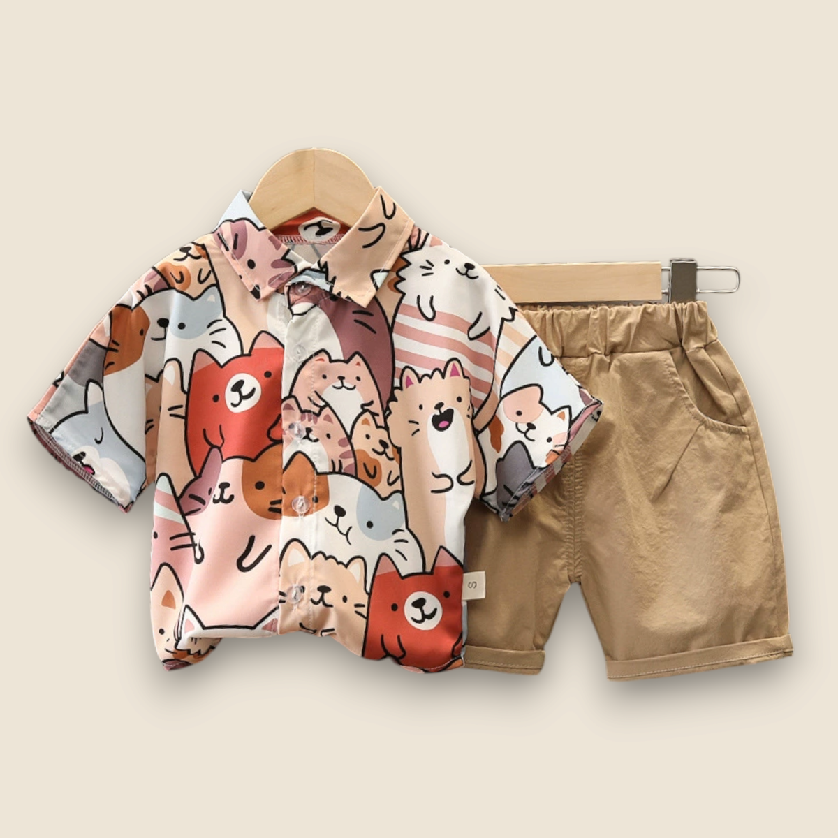 Boys Summer set-Kitties