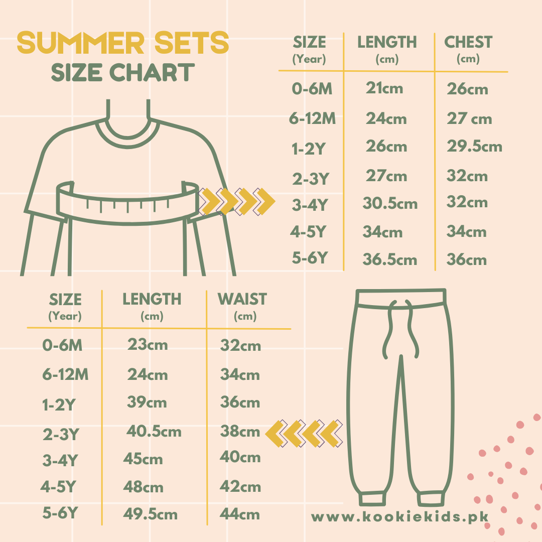 Summer Pajama set-Bear family