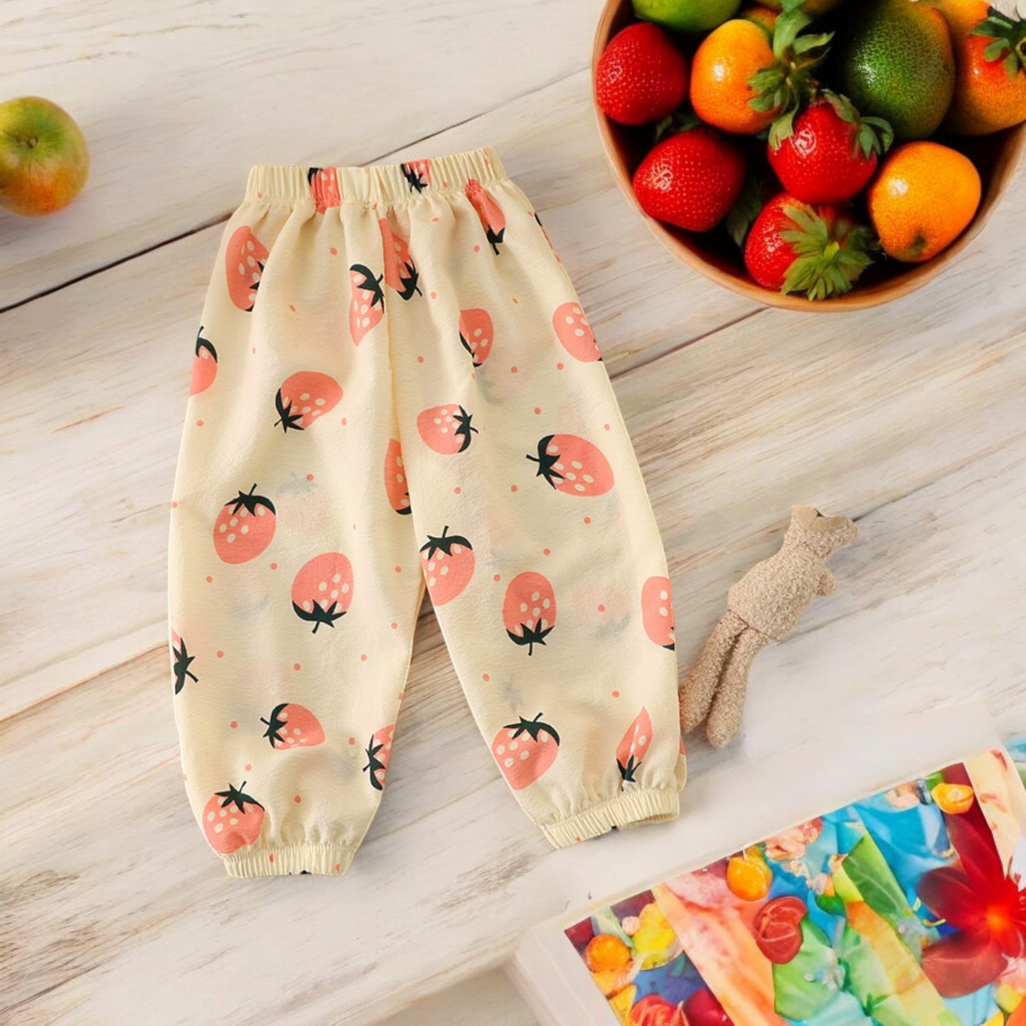 Summer Trouser-Strawberry