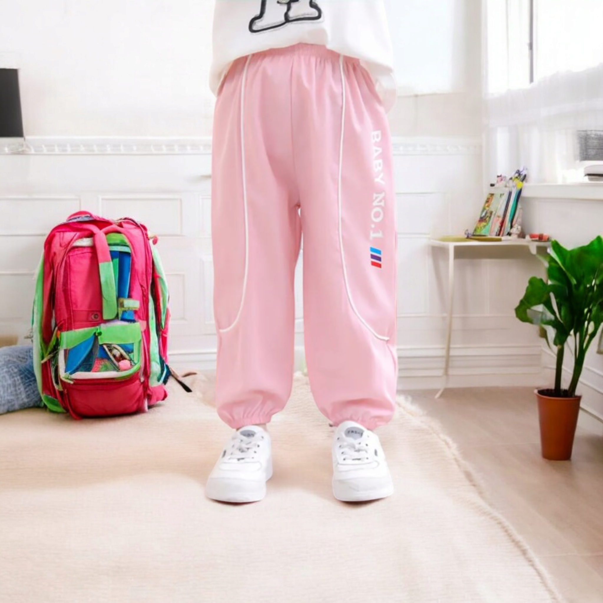 Summer Track Pant-Pink
