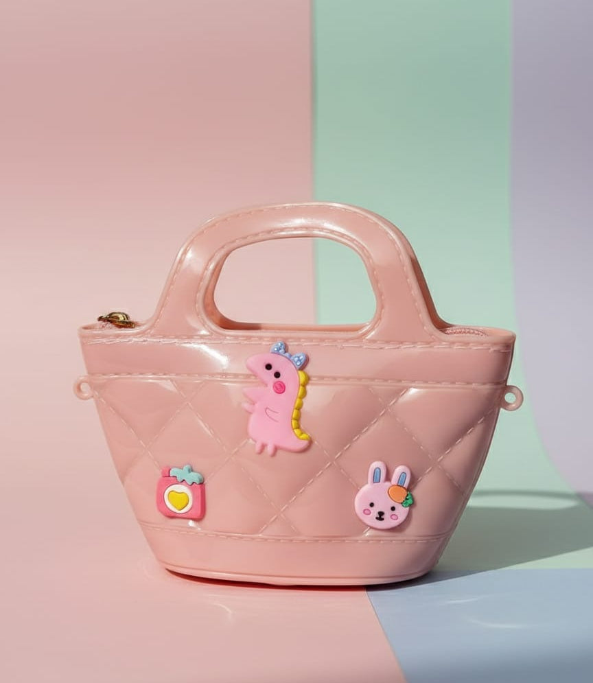 Crossbody Kids Bag-Peachy Pink