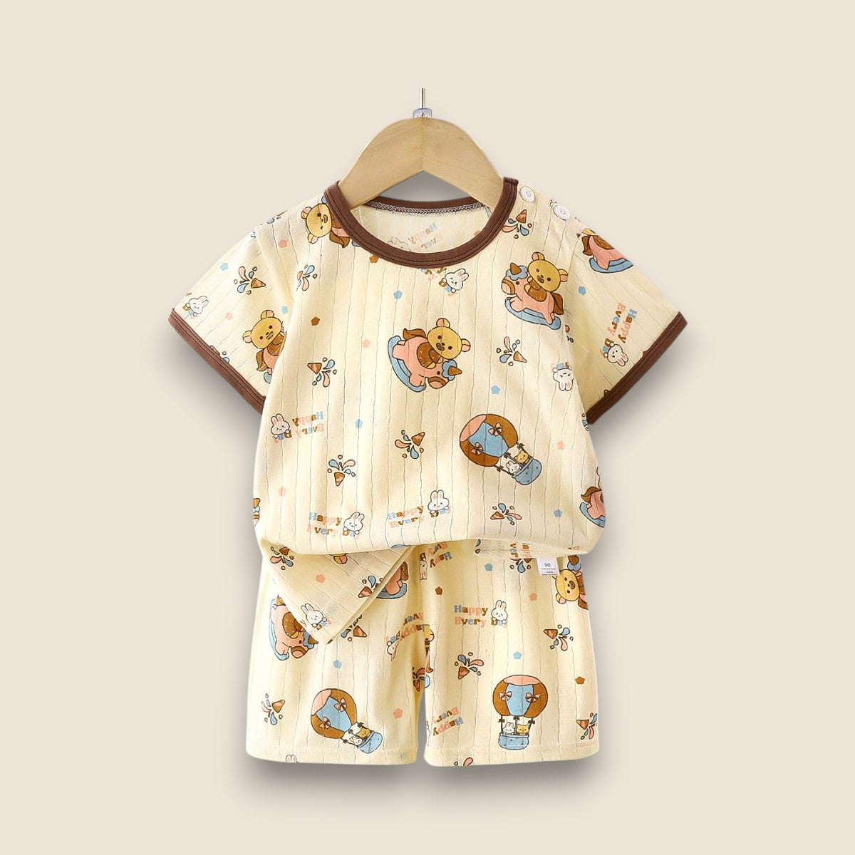 Cotton Summer Set-Flying Bear