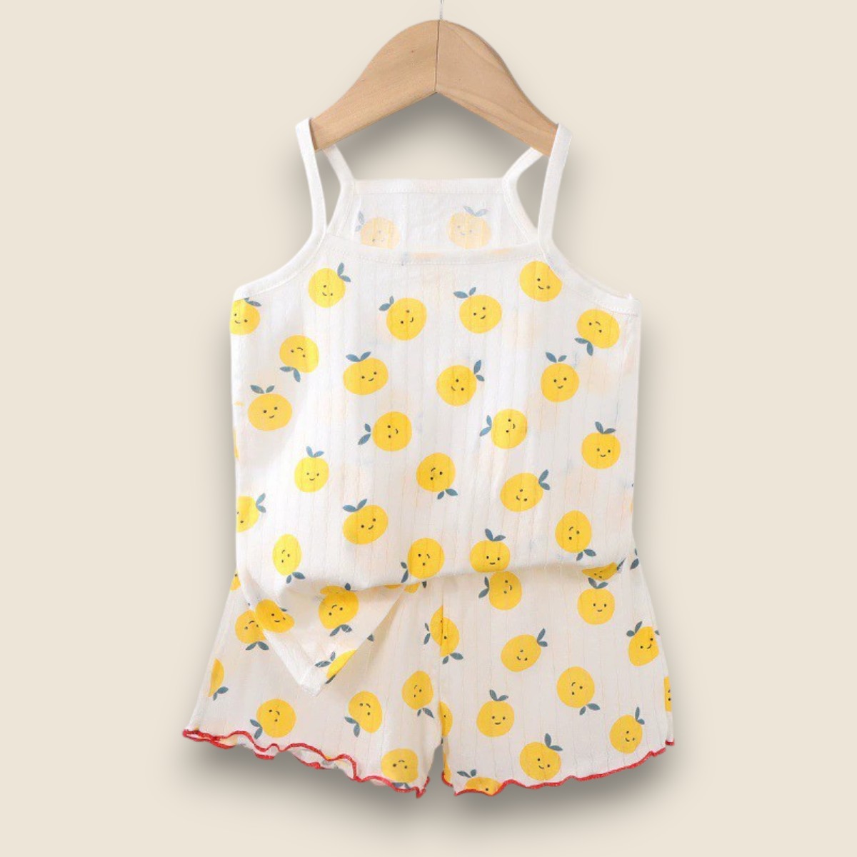 Girls summer set-lemon