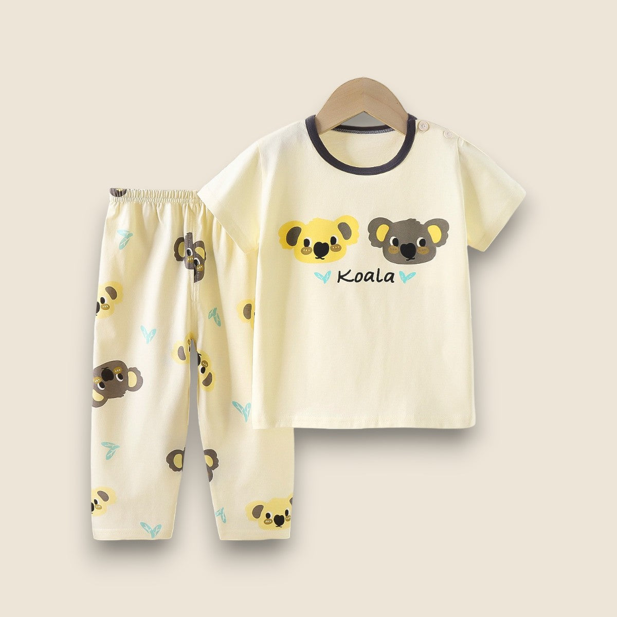Summer Cotton Pajama set-Koala
