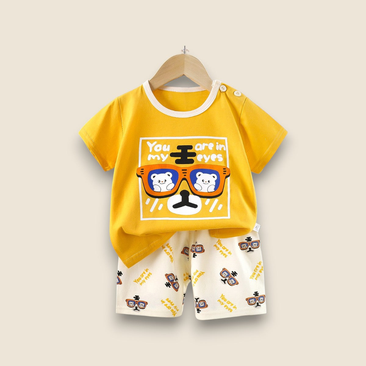 Cotton Summer Set-Puppy Eyes