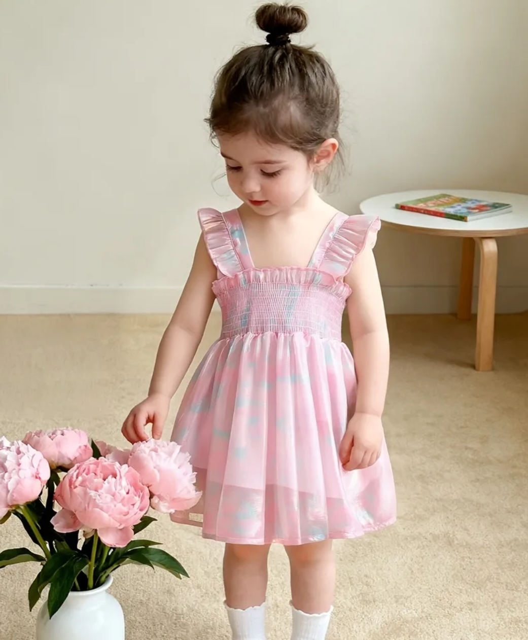 Girls formal dress-Pearl princess (Purple)