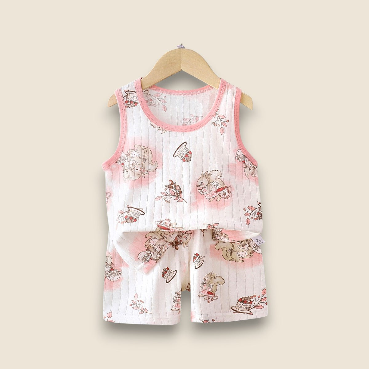 Cotton Summer Set-Squirrel