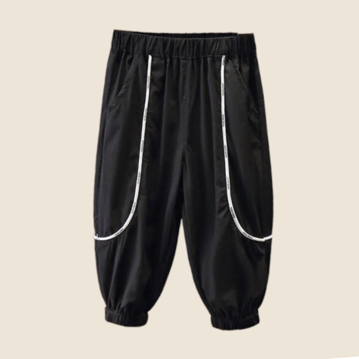 Summer Track Pant-Black
